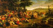 Peter Paul Rubens The Village Wedding oil painting on canvas
